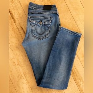 True Religion Victoria Skinny Cigarette Jeans
